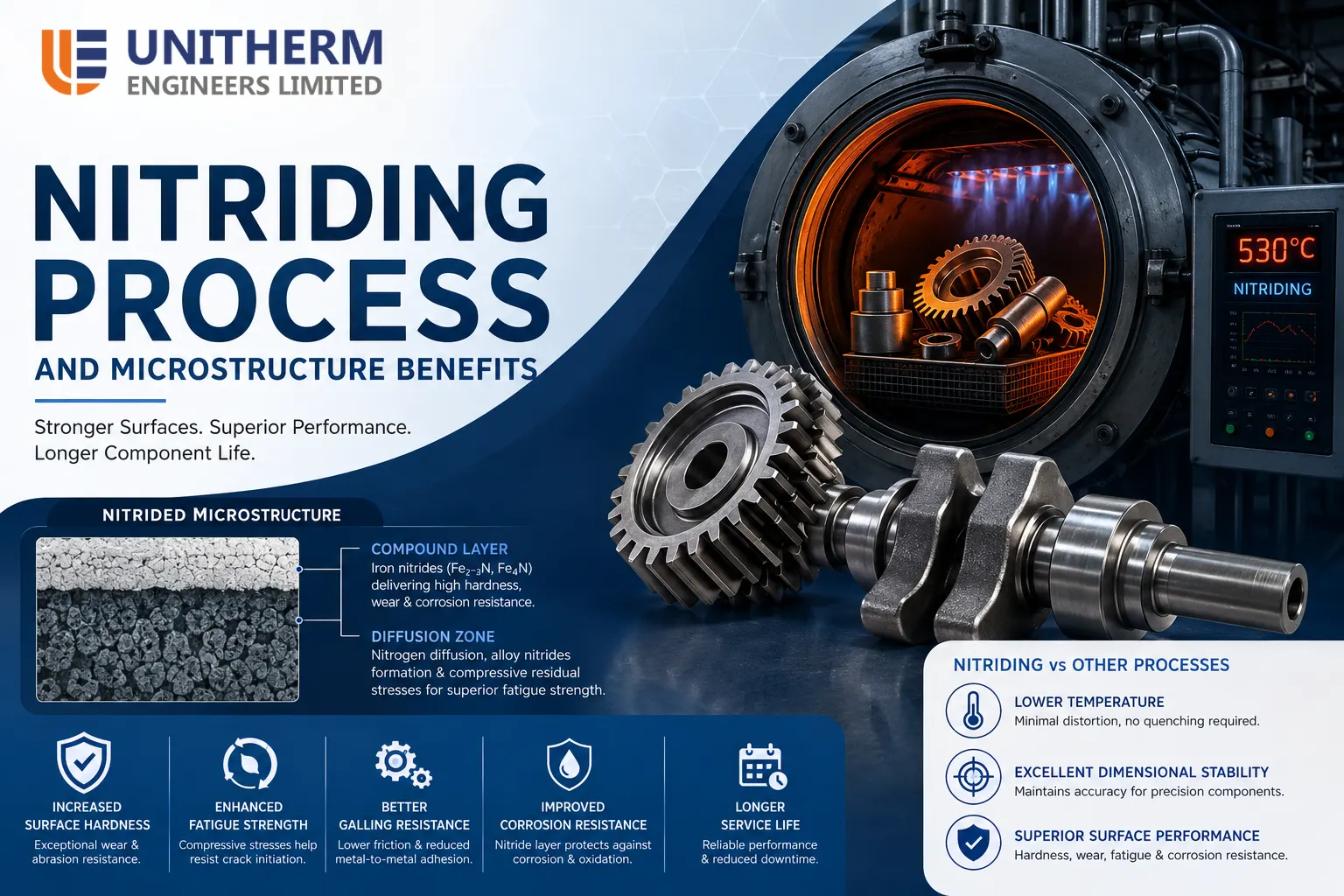 Nitriding Process and Microstructure Benefits