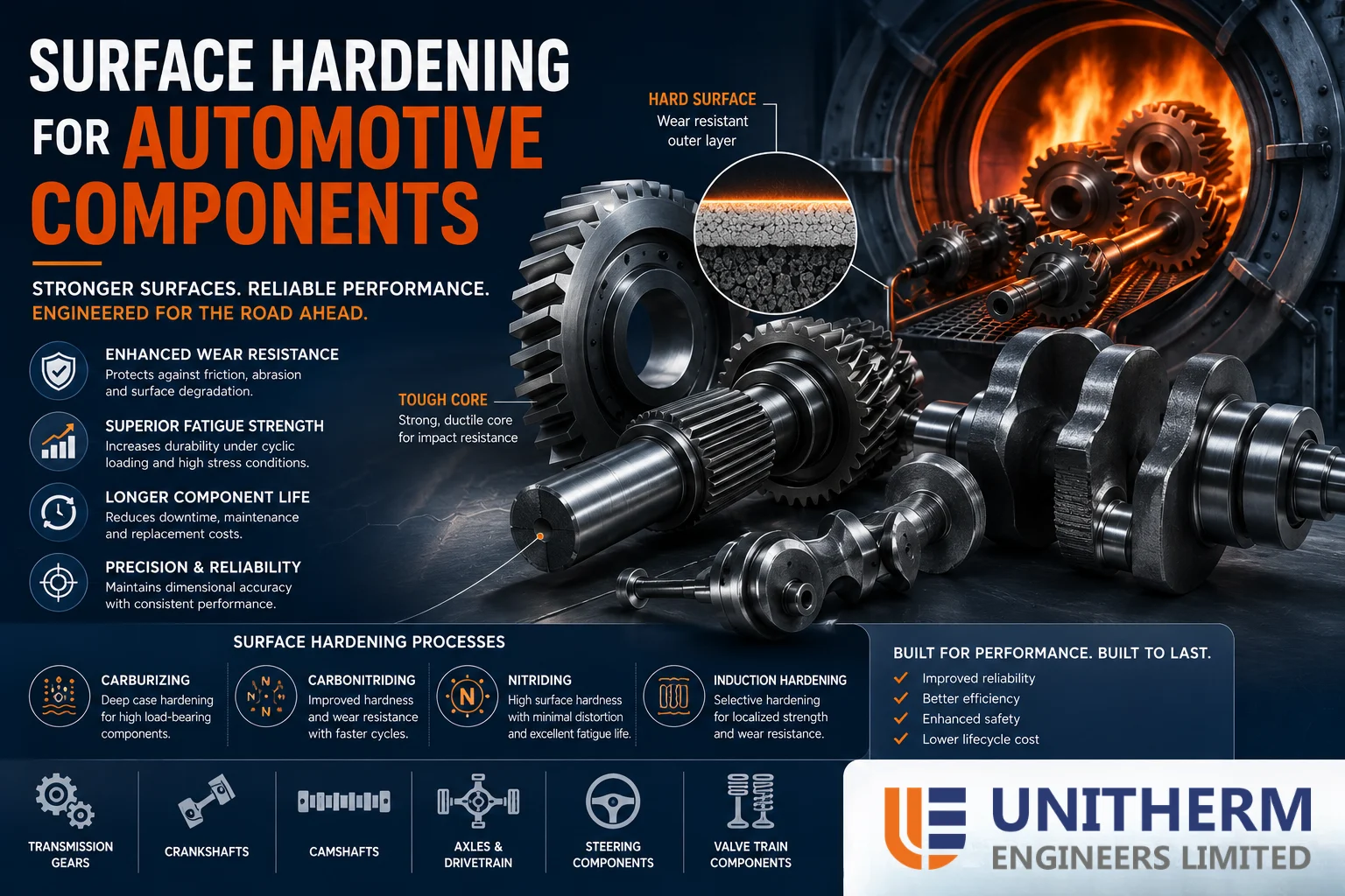 Surface Hardening for Automotive Components